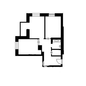 2-к квартира, на длительный срок, 60м2, 19/25 этаж