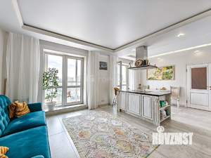 3-к квартира, на длительный срок, 80м2, 24/25 этаж