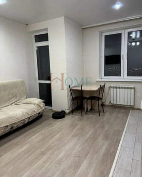 1-к квартира, на длительный срок, 38м2, 21/25 этаж