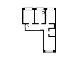 1-к квартира, на длительный срок, 43м2, 2/22 этаж