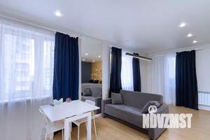 Студия квартира, посуточно, 42м2, 4/25 этаж