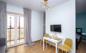 1-к квартира, на длительный срок, 40м2, 22/25 этаж