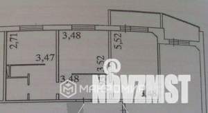 2-к квартира, на длительный срок, 56м2, 9/10 этаж