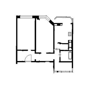 2-к квартира, на длительный срок, 62м2, 2/18 этаж