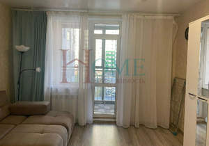 Студия квартира, на длительный срок, 26м2, 4/16 этаж