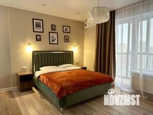 1-к квартира, посуточно, 45м2, 21/25 этаж