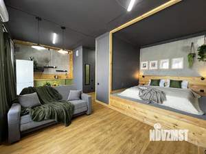 1-к квартира, посуточно, 40м2, 1/1 этаж