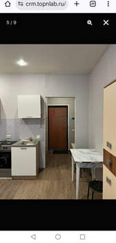 Студия квартира, на длительный срок, 20м2, 5/17 этаж