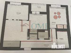 2-к квартира, на длительный срок, 52м2, 5/10 этаж