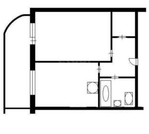 1-к квартира, на длительный срок, 40м2, 19/20 этаж