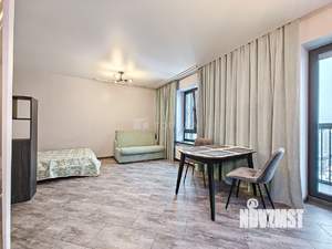 Студия квартира, на длительный срок, 37м2, 21/25 этаж