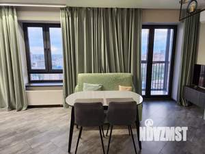 Студия квартира, посуточно, 38м2, 21/25 этаж