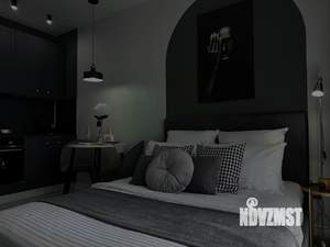 1-к квартира, посуточно, 26м2, 1/1 этаж