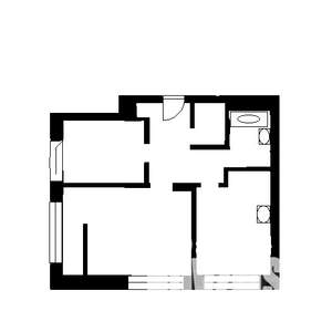 Студия квартира, на длительный срок, 60м2, 12/19 этаж