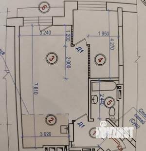 2-к квартира, на длительный срок, 50м2, 4/24 этаж