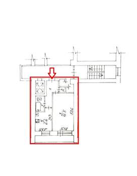 1-к квартира, на длительный срок, 31м2, 7/9 этаж