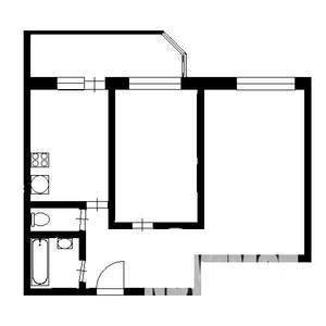 2-к квартира, на длительный срок, 64м2, 12/17 этаж