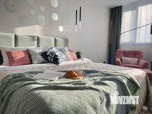 Студия квартира, на длительный срок, 50м2, 11/25 этаж