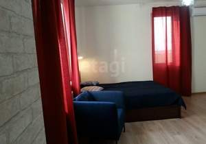 Студия квартира, на длительный срок, 30м2, 17/25 этаж