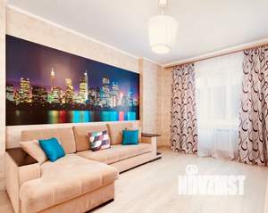 1-к квартира, посуточно, 45м2, 2/22 этаж