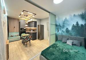 Студия квартира, на длительный срок, 41м2, 23/25 этаж