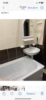 Студия квартира, на длительный срок, 24м2, 6/17 этаж