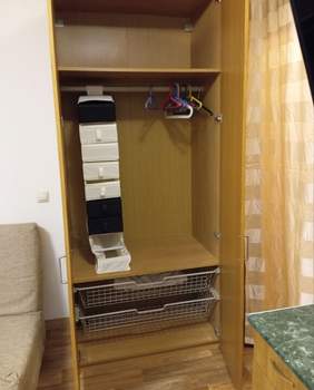 Студия квартира, на длительный срок, 24м2, 16/17 этаж