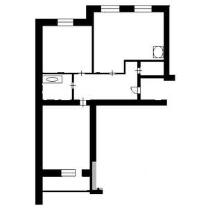 3-к квартира, на длительный срок, 78м2, 4/13 этаж