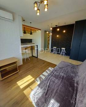 Студия квартира, на длительный срок, 37м2, 24/25 этаж