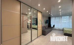 Студия квартира, на длительный срок, 35м2, 4/17 этаж