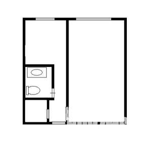 1-к квартира, на длительный срок, 31м2, 1/4 этаж