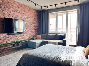 Студия квартира, посуточно, 45м2, 20/25 этаж