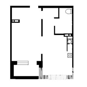 2-к квартира, на длительный срок, 44м2, 10/10 этаж