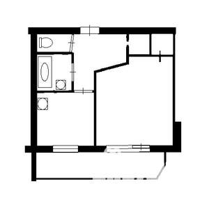 1-к квартира, на длительный срок, 38м2, 4/10 этаж