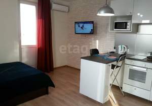 Студия квартира, на длительный срок, 30м2, 17/25 этаж