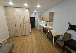 Студия квартира, на длительный срок, 27м2, 7/19 этаж