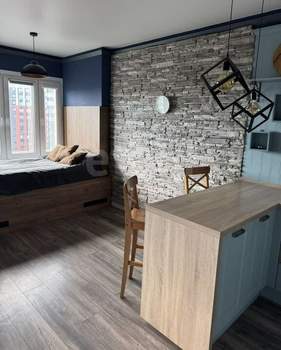 Студия квартира, на длительный срок, 42м2, 21/25 этаж