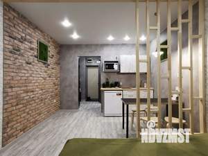 1-к квартира, посуточно, 28м2, 1/1 этаж