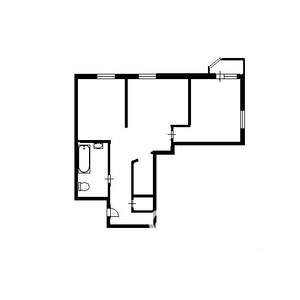 2-к квартира, на длительный срок, 65м2, 7/25 этаж