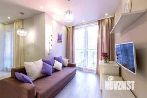 1-к квартира, посуточно, 39м2, 20/25 этаж