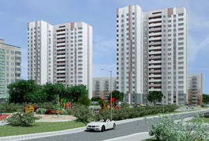 Студия квартира, на длительный срок, 30м2, 16/21 этаж