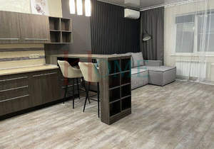 Студия квартира, на длительный срок, 44м2, 16/17 этаж