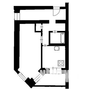 1-к квартира, на длительный срок, 32м2, 4/6 этаж