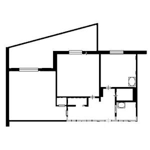 2-к квартира, на длительный срок, 52м2, 3/9 этаж