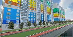 1-к квартира, на длительный срок, 38м2, 2/17 этаж