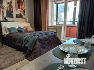 Студия квартира, посуточно, 27м2, 9/18 этаж