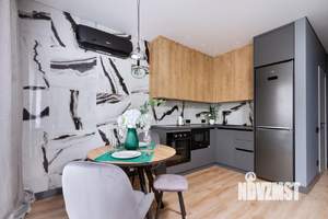 1-к квартира, посуточно, 40м2, 12/18 этаж