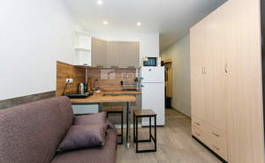 Студия квартира, на длительный срок, 20м2, 5/17 этаж