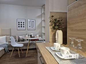 Студия квартира, на длительный срок, 28м2, 8/19 этаж