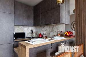1-к квартира, посуточно, 44м2, 1/1 этаж